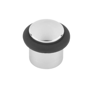 CYLINDER DOOR STOP POLISHED CHROME - MonkeyTools