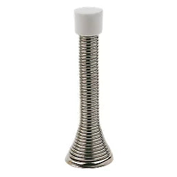 CYLINDER PROJECTION DOOR STOPS 24 X 75MM CHROME-PLATED 10 PACK - MonkeyTools