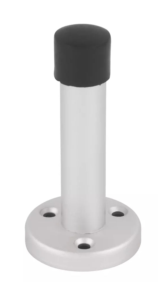 CYLINDER PROJECTION DOOR STOPS 41 X 68MM SATIN 5 PACK - MonkeyTools