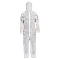 DISPOSABLE COVERALL WHITE X LARGE 53 3/4" CHEST 33" L