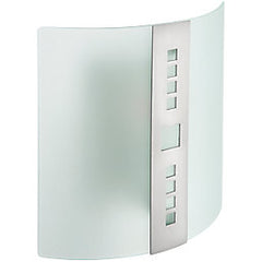 GLACIA WALL LIGHT BRUSHED CHROME