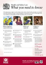 HEALTH AND SAFETY POSTER 420MM X 297MM - MonkeyTools