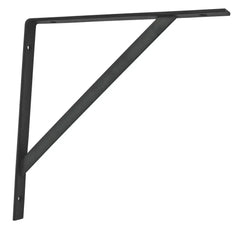 HEAVY DUTY BRACKETS BLACK 300MM X 300MM 2 PACK