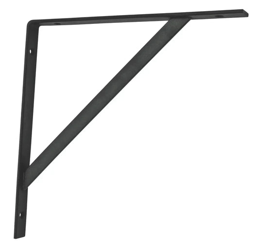 HEAVY DUTY BRACKETS BLACK 300MM X 300MM 2 PACK - MonkeyTools