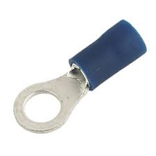 INSULATED BLUE 4MM RING CRIMP 100 PACK - MonkeyTools
