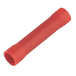 INSULATED RED 0.5-1.5MM² CRIMP BUTT 100 PACK - MonkeyTools