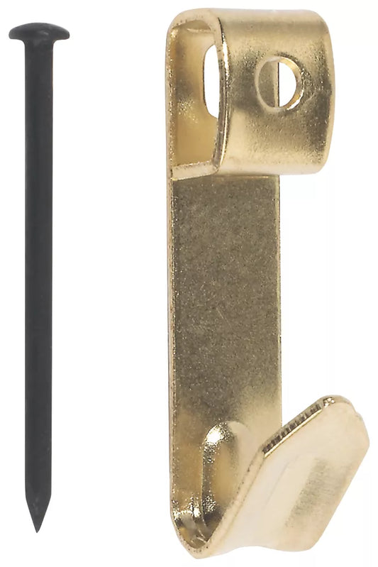 PICTURE HOOKS LONG BRASSED 100 PACK - MonkeyTools