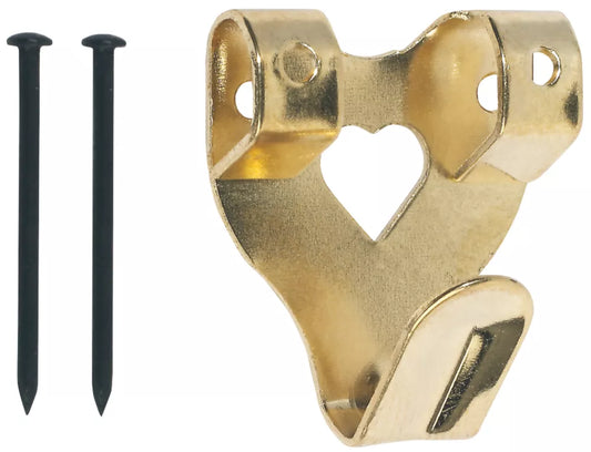 PICTURE HOOKS TWIN BRASSED 100 PACK - MonkeyTools