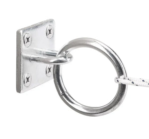 SMITH & LOCKE STEEL RING ON PLATE 50MM X 50MM 2 PACK - MonkeyTools