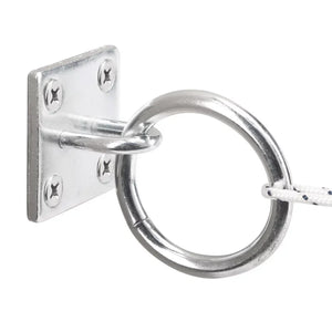 SMITH & LOCKE STEEL RING ON PLATE 50MM X 50MM 2 PACK - MonkeyTools