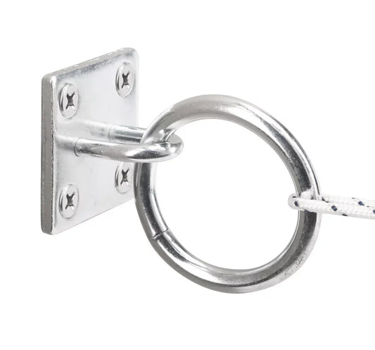 SMITH & LOCKE STEEL RING ON PLATE 50MM X 50MM 2 PACK - MonkeyTools