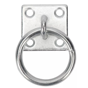SMITH & LOCKE STEEL RING ON PLATE 50MM X 50MM 2 PACK - MonkeyTools