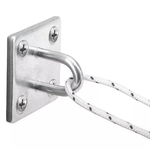 SMITH & LOCKE STEEL STAPLE ON PLATE 50MM X 50MM 2 PACK - MonkeyTools