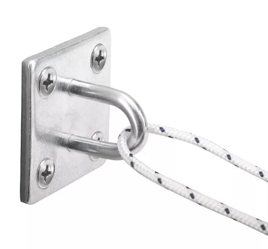 SMITH & LOCKE STEEL STAPLE ON PLATE 50MM X 50MM 2 PACK - MonkeyTools