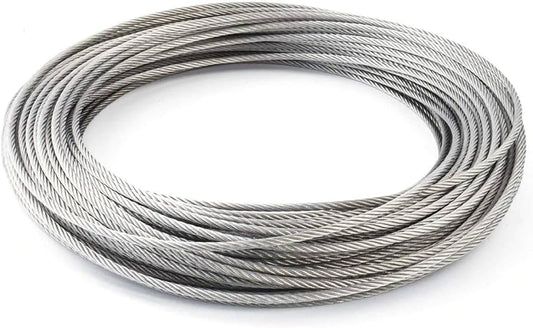 WIRE ROPE STEEL 4MM X 20M - MonkeyTools