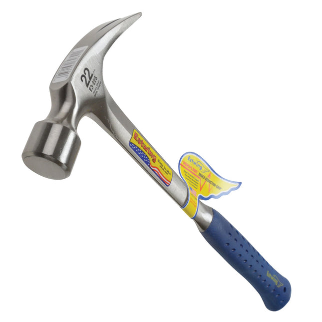 Estwing 22oz Straight Claw Framing Hammer E3/22S - MonkeyTools