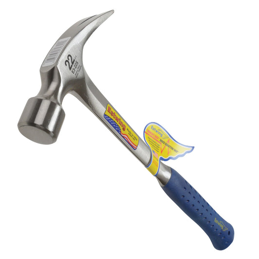 Estwing 22oz Straight Claw Framing Hammer E3/22S - MonkeyTools