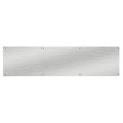 EUROSPEC FIRE RATED DOOR KICK PLATE SATIN STAINLESS STEEL 690MM X 150MM