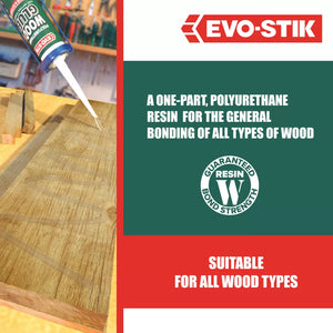 EVO-STIK POLYURETHANE WOOD ADHESIVE 310ML - MonkeyTools