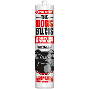 EVO-STIK THE DOGS B*LL*CKS ADHESIVE & SEALANT CLEAR 290ML - MonkeyTools
