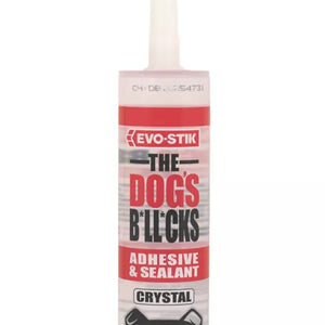 EVO-STIK THE DOGS B*LL*CKS ADHESIVE & SEALANT CLEAR 290ML - MonkeyTools