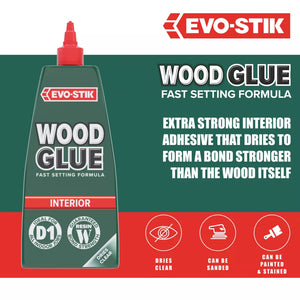 EVO-STIK WOOD ADHESIVE INTERIOR 1LTR - MonkeyTools
