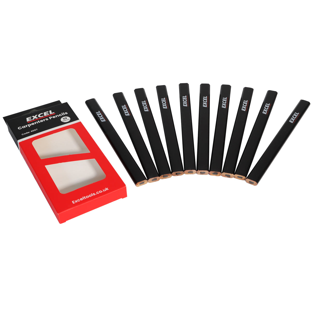 Excel Carpenters Pencil Wood Marking 10 Piece Set - MonkeyTools