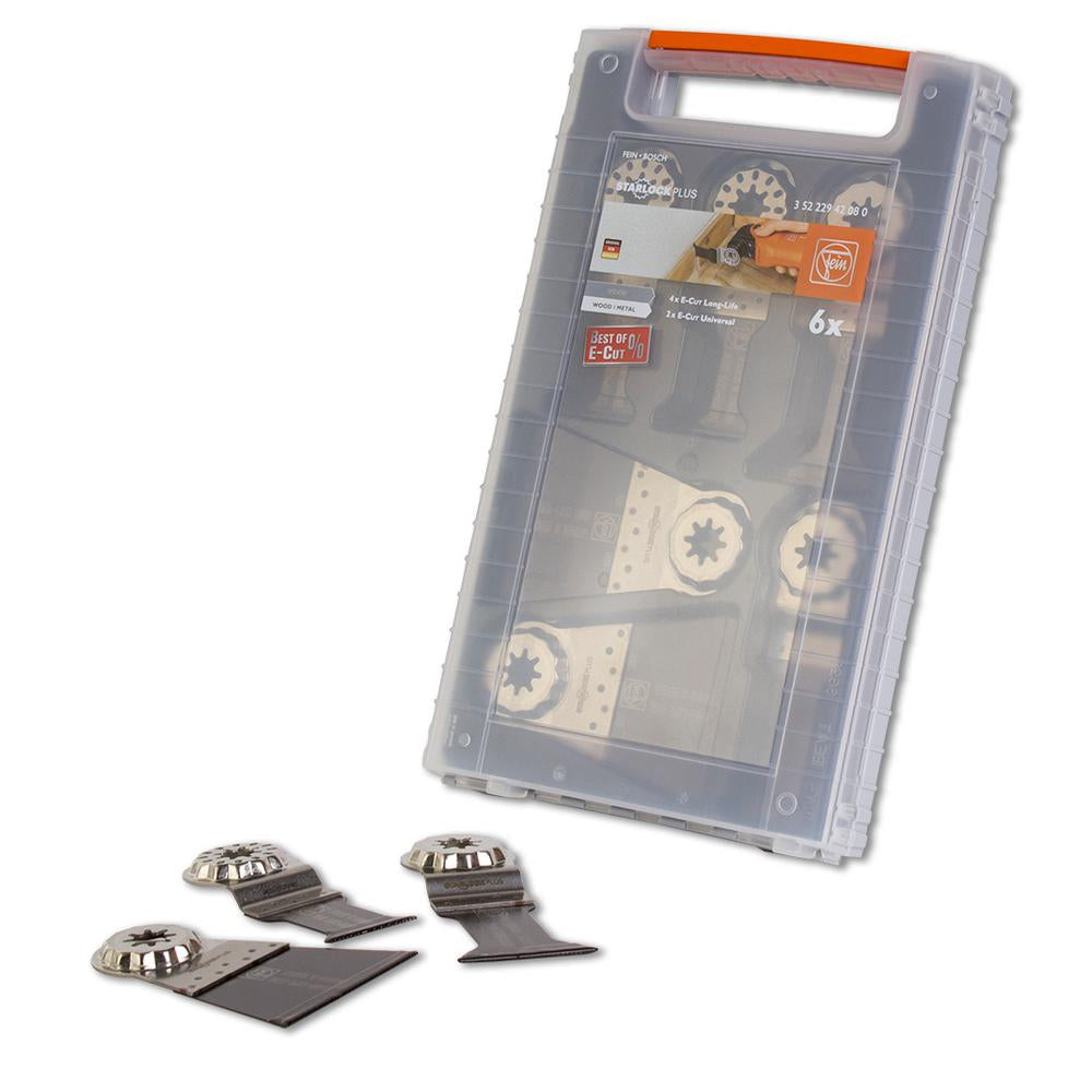 Fein 35222967010 Starlock E-Cut Wood Metal Multi-Tool Blade Pack of 6 Piece - MonkeyTools
