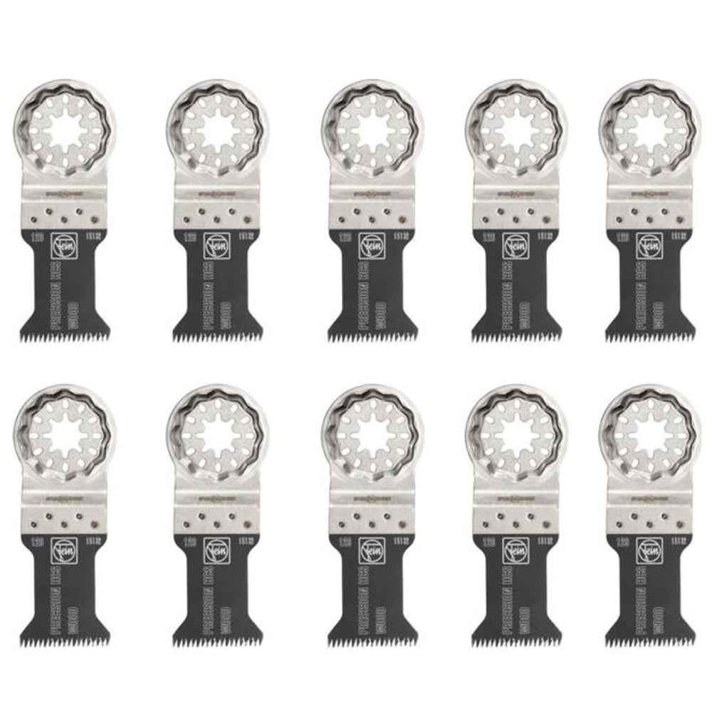 Fein 63502126240 Starlock 50 x 35mm E-Cut Precision Saw Blade Pack of 10 - MonkeyTools