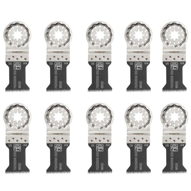 Fein 63502126240 Starlock 50 x 35mm E-Cut Precision Saw Blade Pack of 10 - MonkeyTools