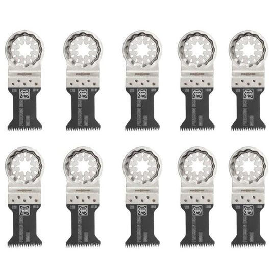 Fein 63502126240 Starlock 50 x 35mm E-Cut Precision Saw Blade Pack of 10 - MonkeyTools