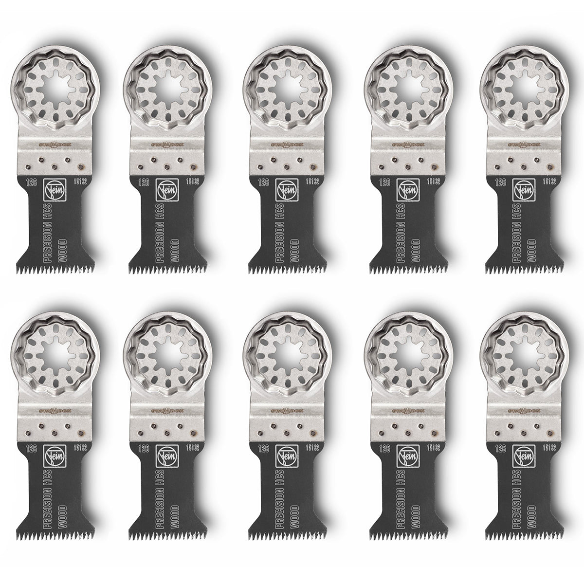Fein 63502126240 Starlock 50 x 35mm E-Cut Precision Saw Blade Pack of 10 - MonkeyTools