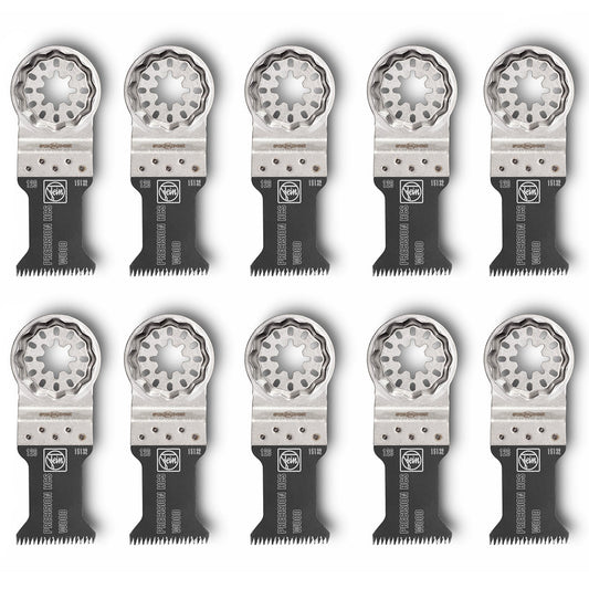 Fein 63502126240 Starlock 50 x 35mm E-Cut Precision Saw Blade Pack of 10 - MonkeyTools