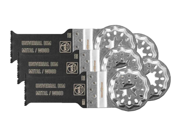 Fein 63502222230 55x28mm Starlock E-Cut Bi-Metal Saw Blade Bi-metal 5pk - MonkeyTools