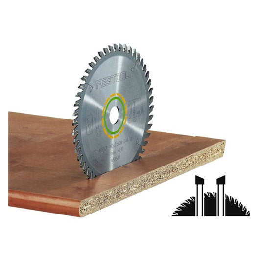 Festool 260mm x 2.5mm x 30mm 80T Wood Fine Cut Blade - 494605 - MonkeyTools