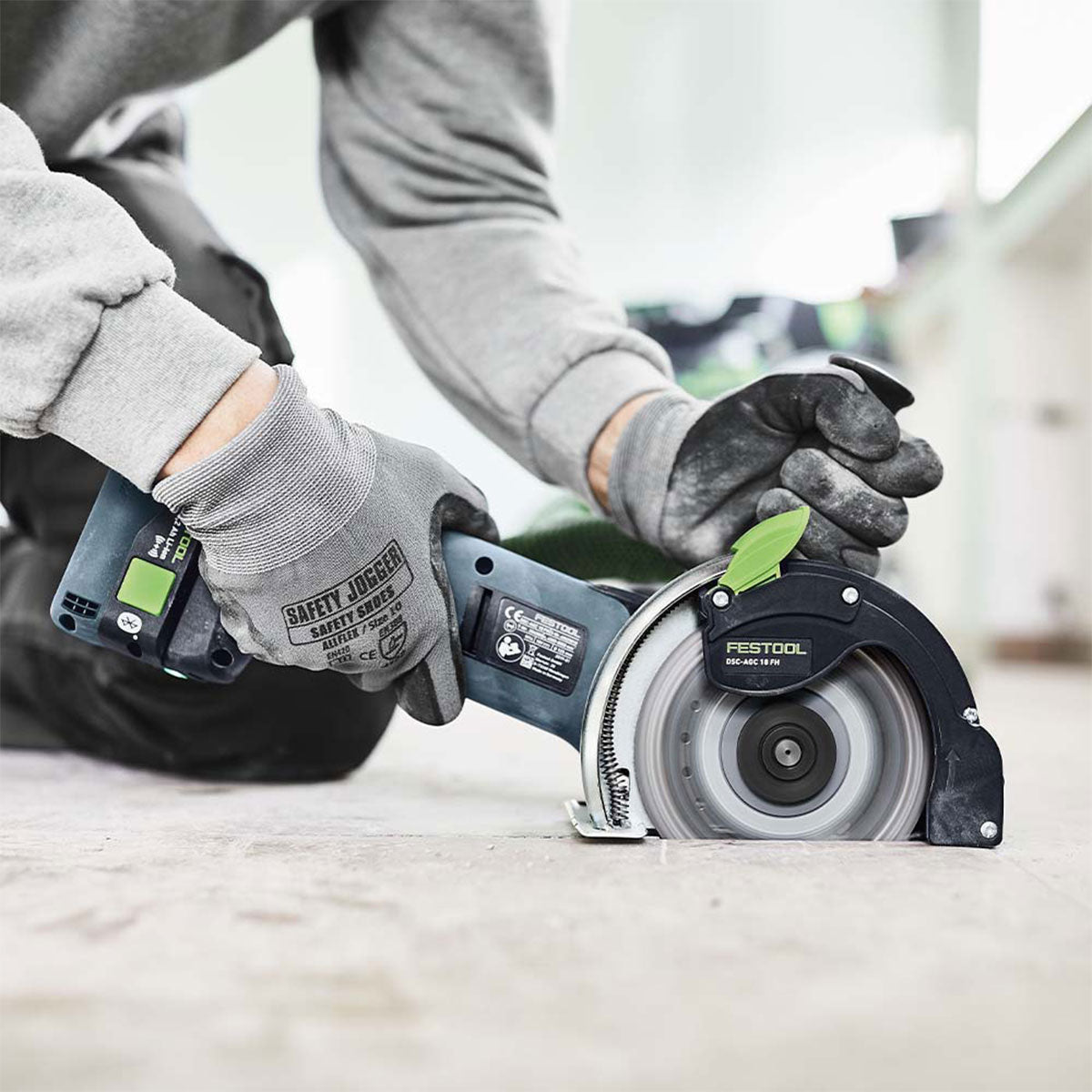 Festool AGC 18-125 EB-Basic-5,0 GB 18V Brushless Cordless 125mm Angle Grinder With 1 x 5.0Ah Battery - 577595 - MonkeyTools
