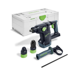 Festool KHC 18 EB-Basic 18V Brushless Rotary Hammer Drill - 577447 With 1 x 5.0Ah Battery & Charger - MonkeyTools
