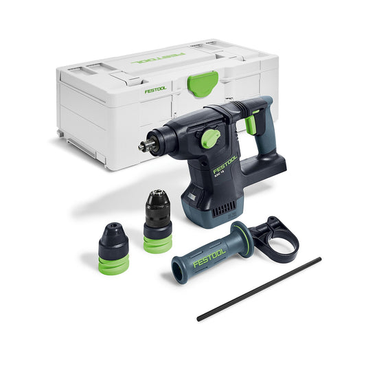 Festool KHC 18 EB-Basic 18V Brushless Rotary Hammer Drill - 577447 With 1 x 5.0Ah Battery & Charger - MonkeyTools