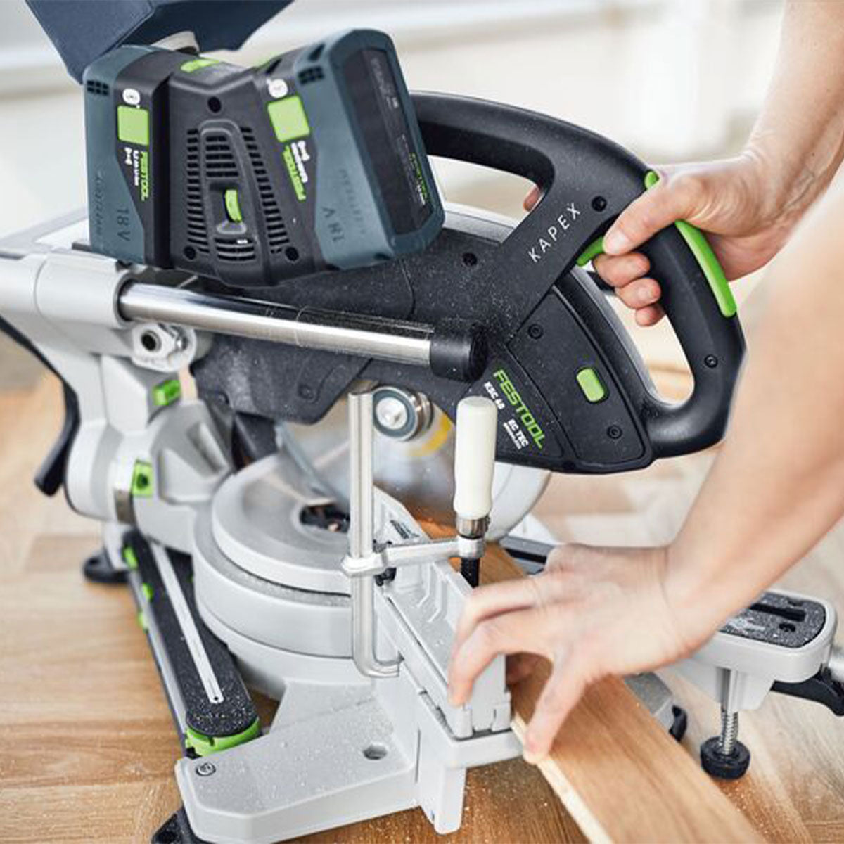 Festool KSC 60 EB-Basic 36V Master Edition Brushless 216mm Sliding Compound Mitre Saw Body Only - 578179 - MonkeyTools