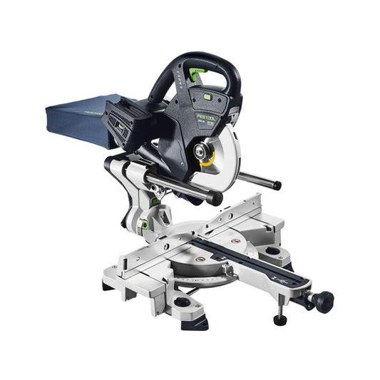 Festool KSC 60 EB-Basic 36V Master Edition Brushless 216mm Sliding Compound Mitre Saw with 2 x 5.0Ah Battery & Rapid Charger - MonkeyTools
