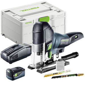 Festool PSC 420 EB-Basic GB 18V Cordless Pendulum Jigsaw - 577236 With 1 x 5.0Ah Battery & Charger - MonkeyTools