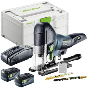 Festool PSC 420 EB-Basic GB 18V Cordless Pendulum Jigsaw - 577236 With 2 x 5.0Ah Battery & Charger - MonkeyTools