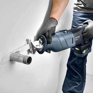 Festool RSC 18 EB-Basic 18V Brushless Reciprocating Saw - 576947 With 1 x 5.0Ah Bluetooth Battery - MonkeyTools