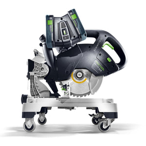 Festool SYMC 70 EB-Basic 36V Master Edition Brushless 216mm SYMMETRIC Mitre Saw with 2 x 5.0Ah Battery & Rapid Charger - MonkeyTools