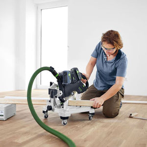 Festool SYMC 70 EB-Basic 36V Master Edition Brushless 216mm SYMMETRIC Mitre Saw with 2 x 5.0Ah Battery & Rapid Charger - MonkeyTools