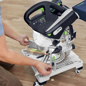 Festool SYMC 70 EB-Basic 36V Master Edition Brushless 216mm SYMMETRIC Mitre Saw with 2 x 5.0Ah Battery & Rapid Charger - MonkeyTools