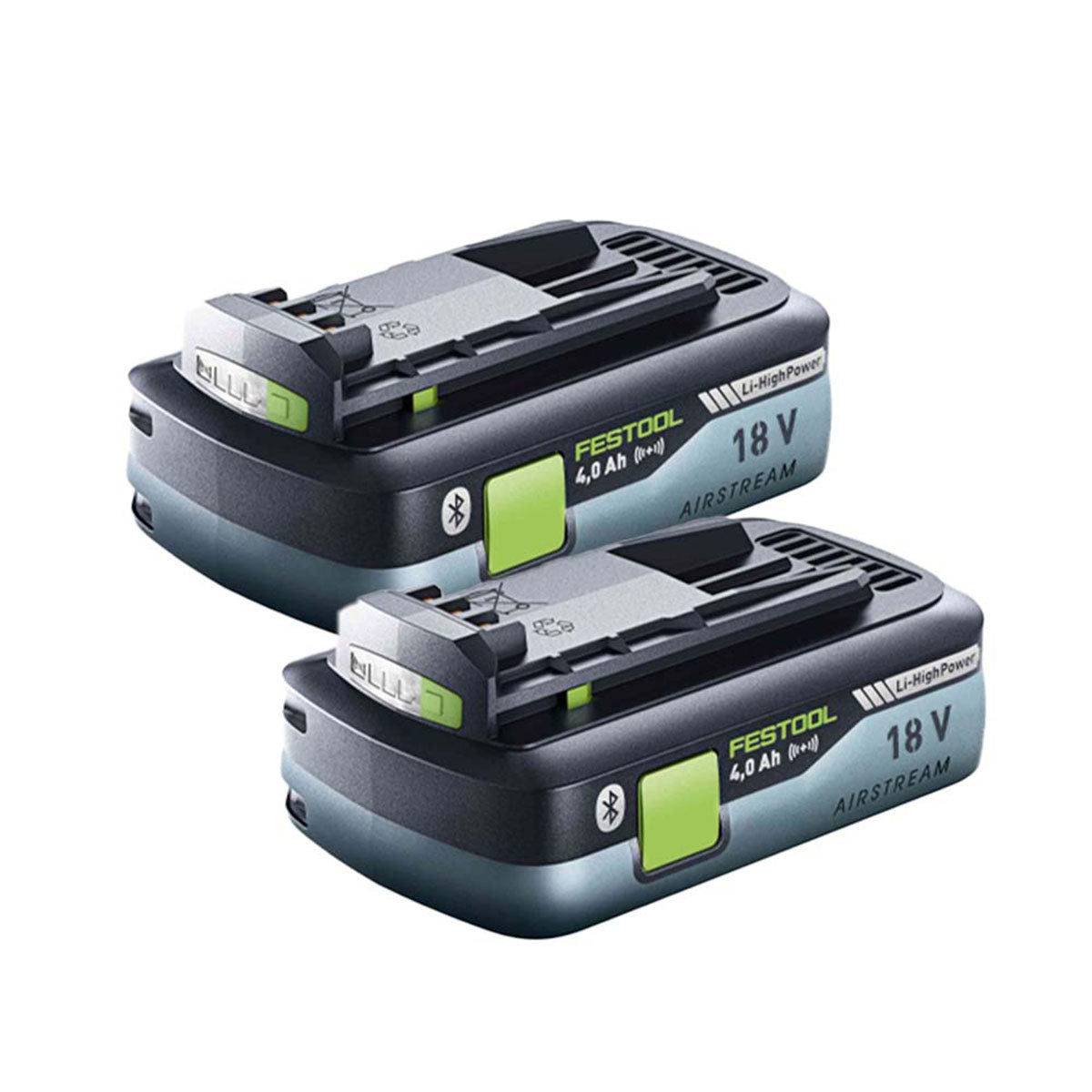 Festool SYS Energy Set 18V 2 x 4.0Ah High Power Batteries Charger & Case - 577256 - MonkeyTools