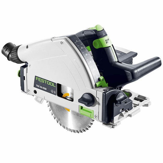 Festool TSC 55 KEB-Basic-5,0 GB 18V Brushless Cordless Plunge Cut Saw With 2 x 5.0Ah Batteries - 577589 - MonkeyTools