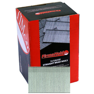 FirmaHold 25mm 16 Gauge 2000 Straight Collated Brad Nails BG1625 - MonkeyTools