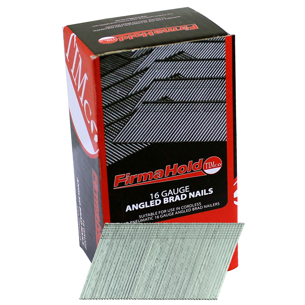 FirmaHold 32mm 16 Gauge 2000 Angled Collated Brad Nails ABG1632 - MonkeyTools